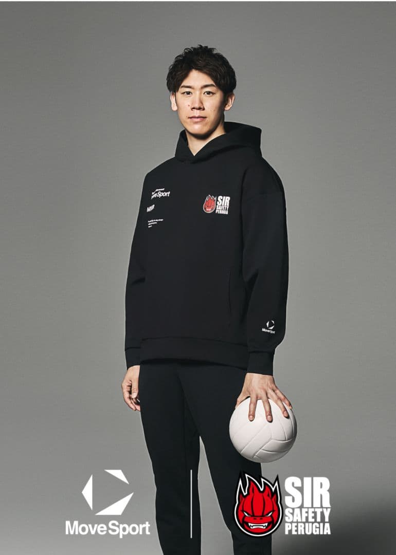 石川祐希DESCENTE スウェット ペルージャMovesport　size L