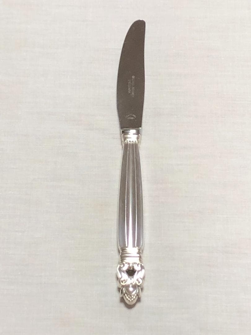 美品 ジョージジェンセン ACORN ディナーナイフ STERLING ④
