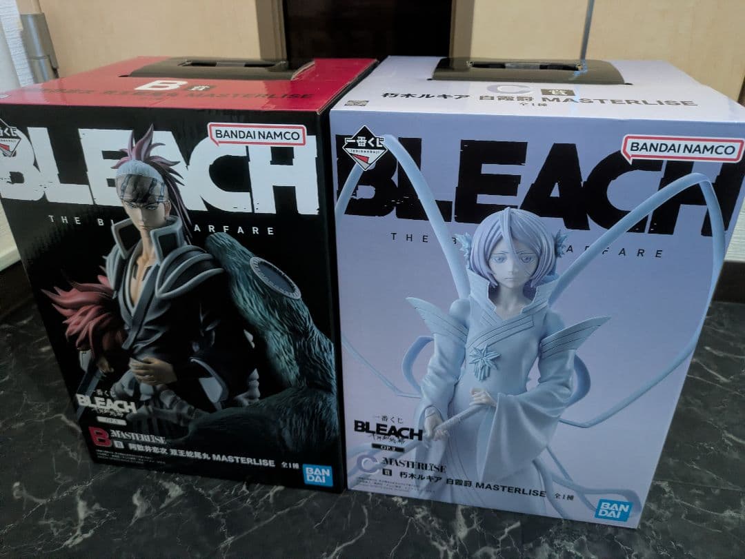 一番くじ B賞 双王蛇尾丸 阿散井恋次 C賞朽木ルキア BLEACH ブリーチ