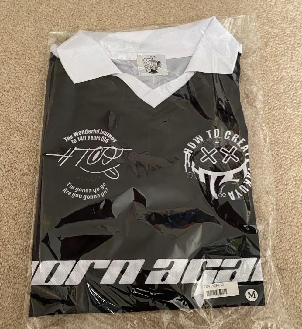 UVERworld TAKUYA∞の創り方フットボール Tシャツ ブラック M