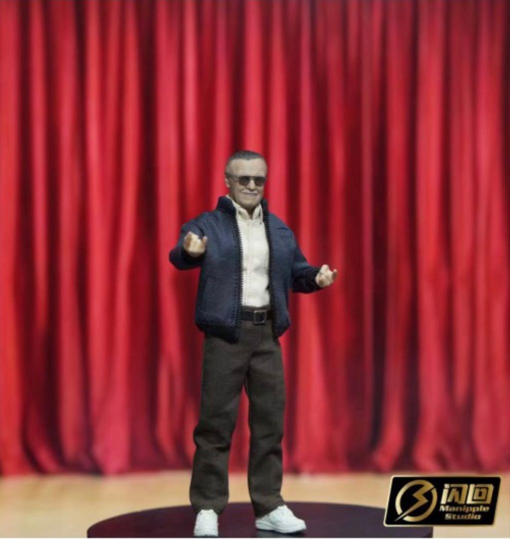 【新品未開封】閃回studio スタン・リー風1/12フィギュアマーベルシリーズ