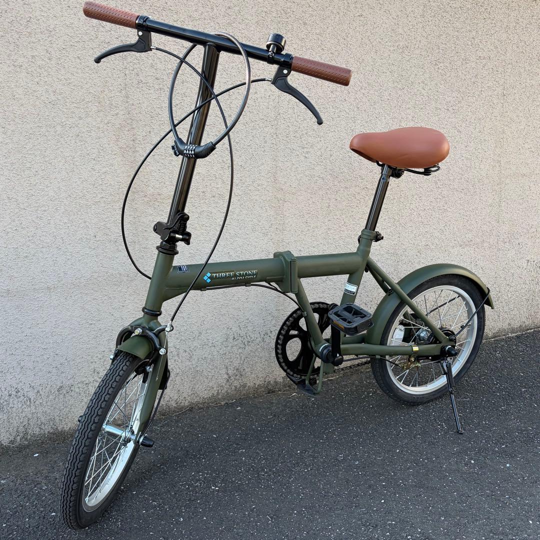 AIJYU CYCLE 折りたたみ自転車 ミニベロ 16インチ 軽量 コンパクト