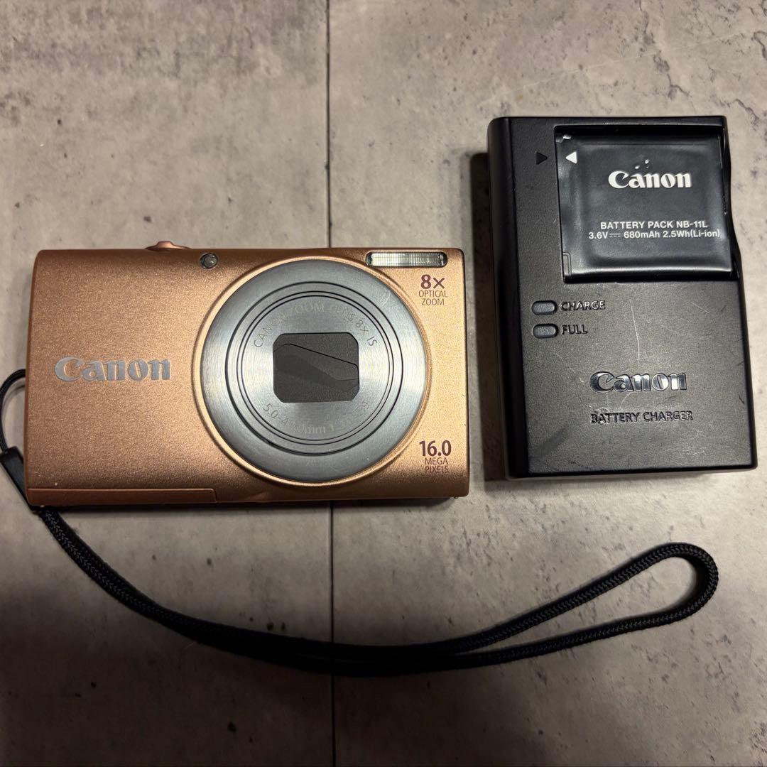 Canon コンパクトデジタルカメラ PC1730 ピンク