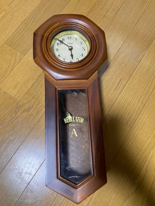 掛け時計　骨董品　アンティーク　実働