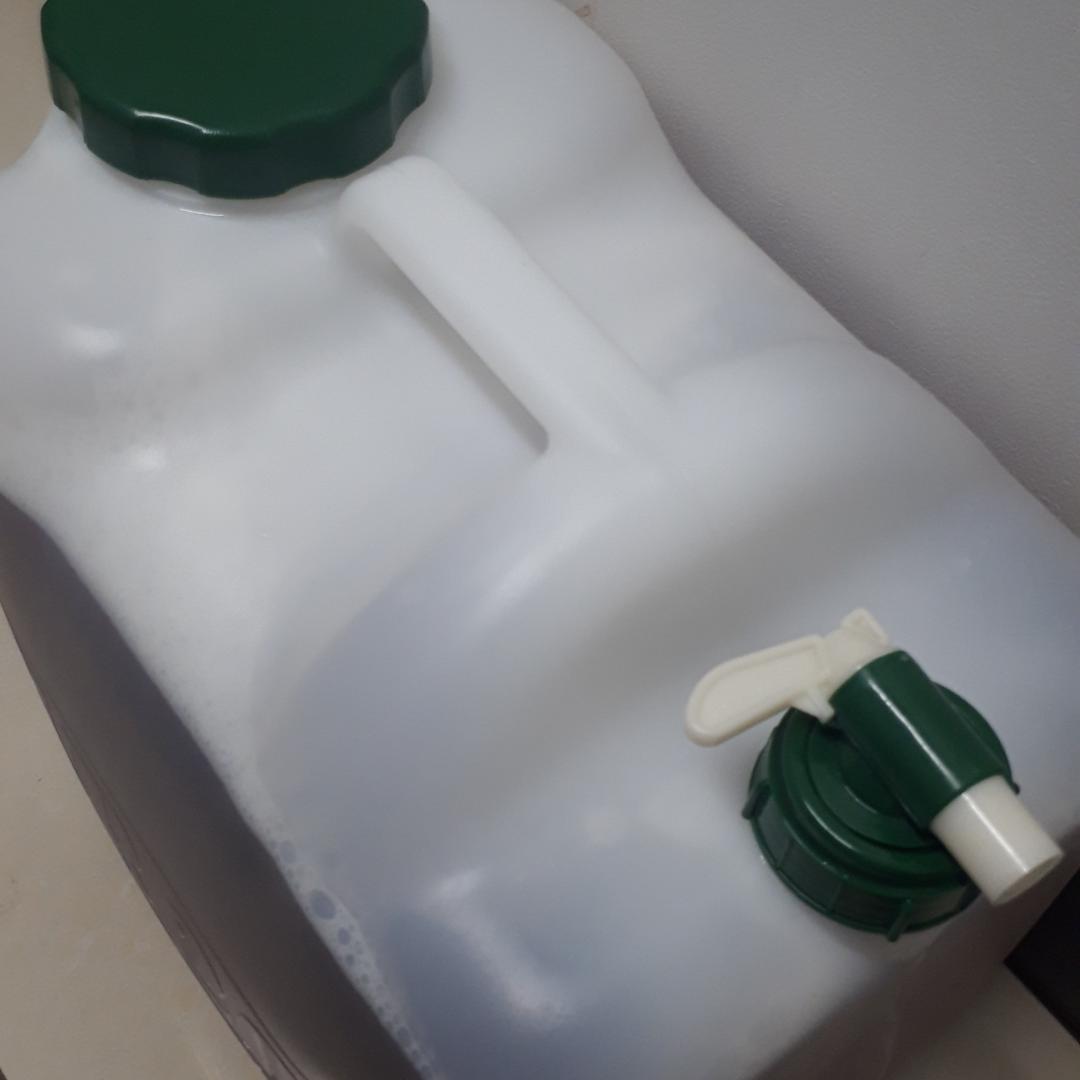 即購入OK☆　EM入り　無添加　牛乳（生乳）石鹸水　ミントの香り　24ｋｇ