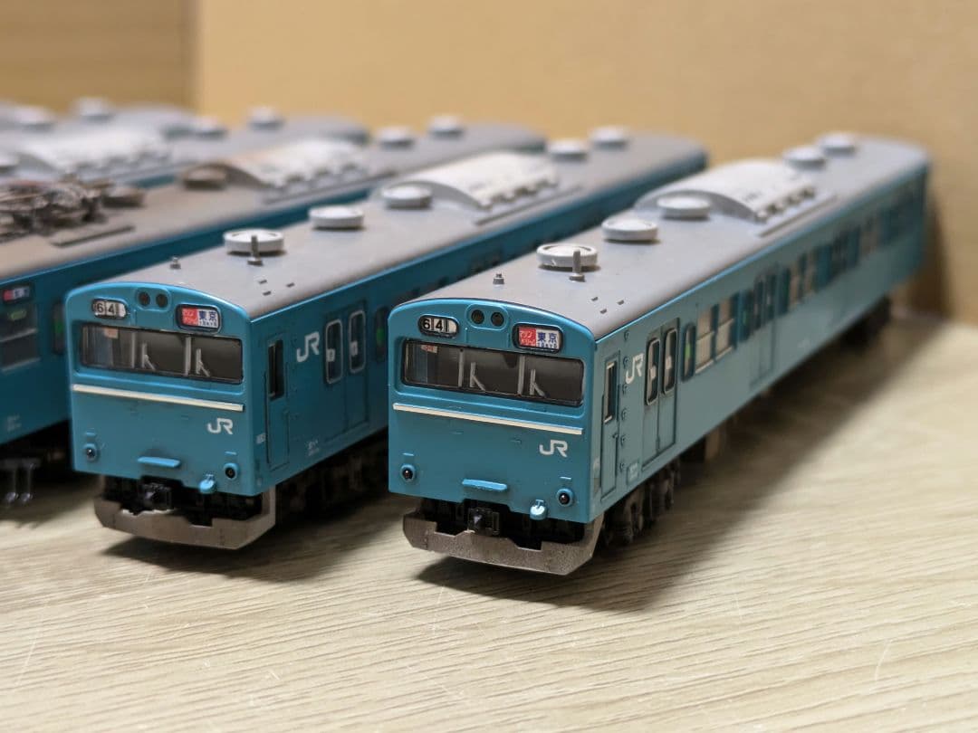 KATO 103系　スカイブルー