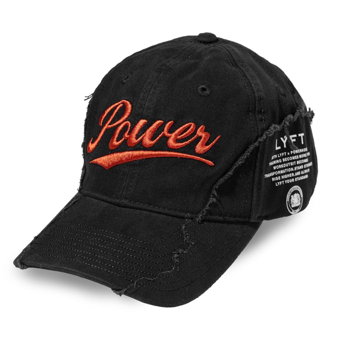 LÝFT × POWER HOUSE GYM キャップ