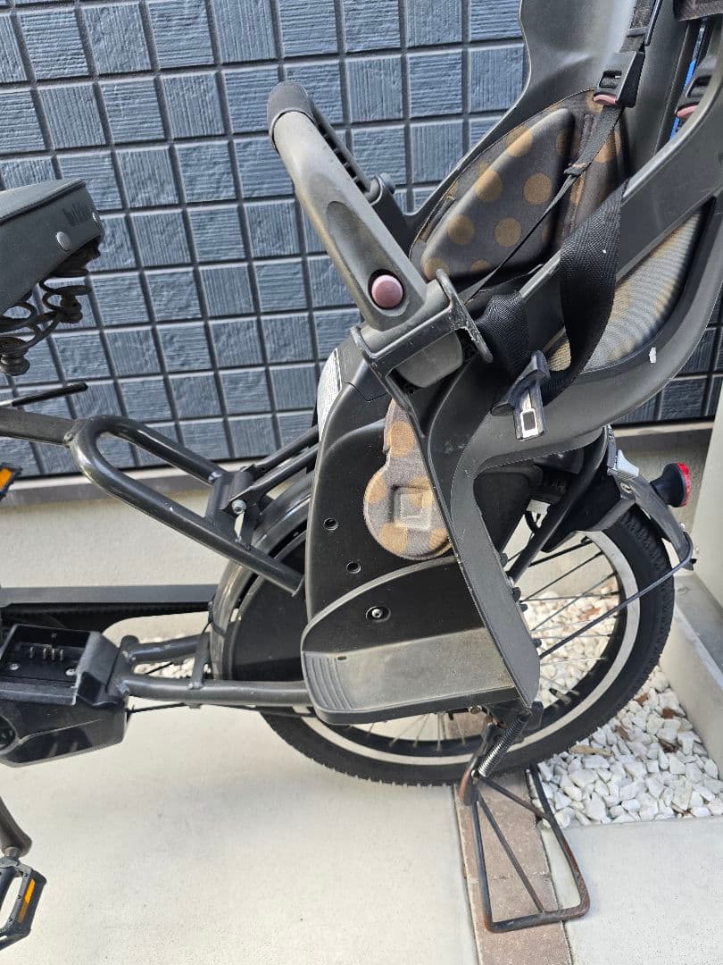 ジャンク品！bikke ブリヂストン　子供乗せ　電動自転車　ビッケ 3人乗り