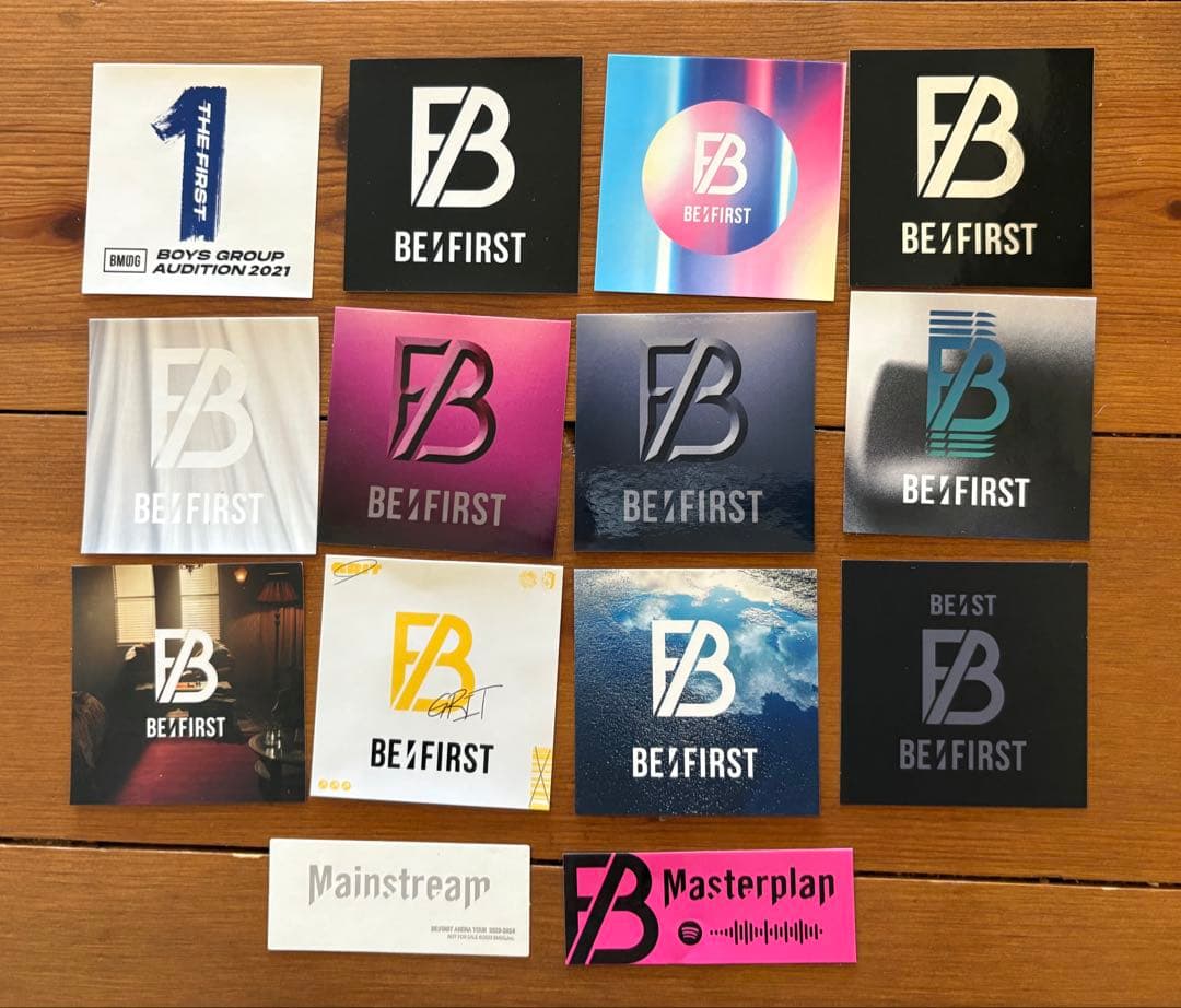 BE:FIRST ステッカー 14枚セット　ハッシュタグ
