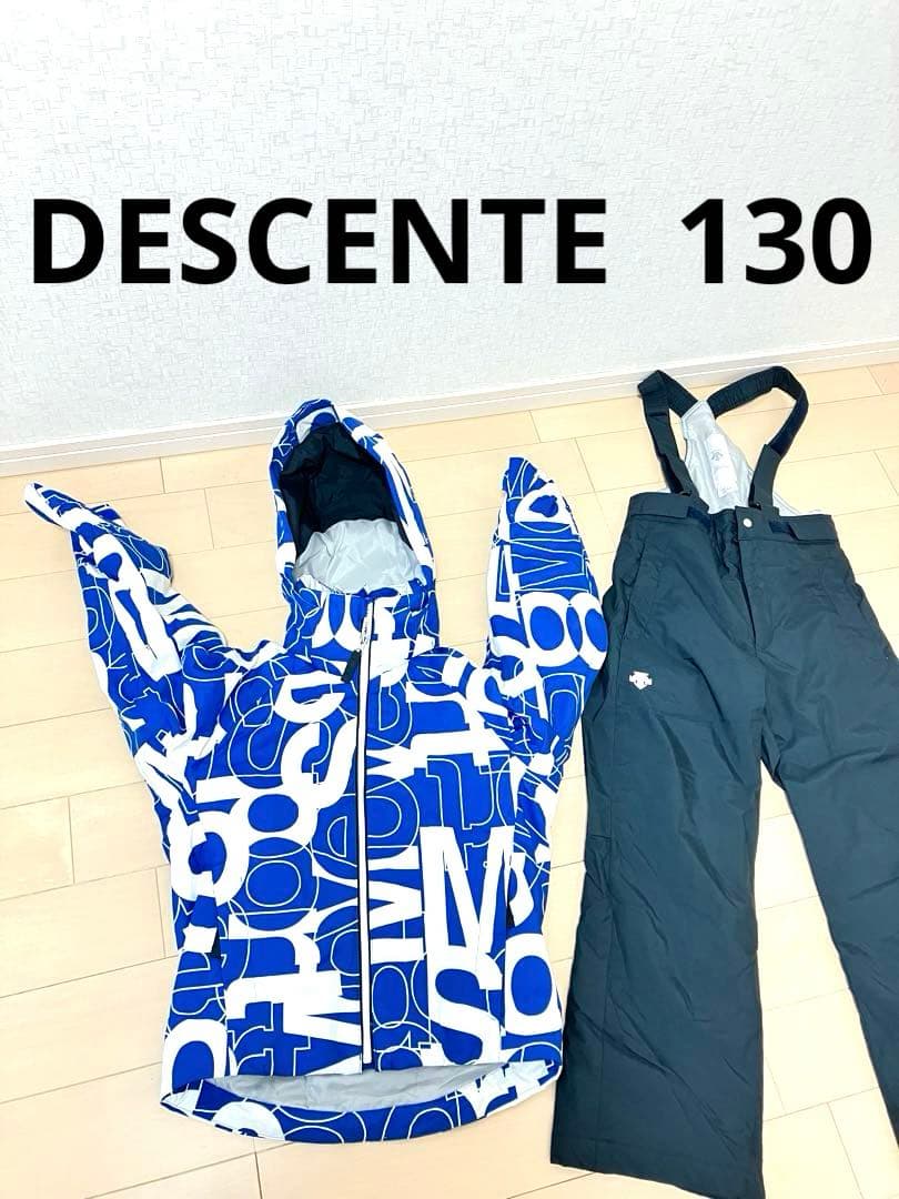 マサタロウ 　DESCENTE デサント　スキー ウェア　130 上下セッ
