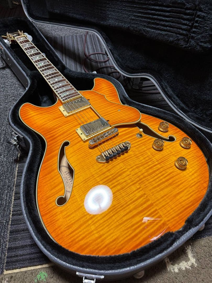 Ibanez AS103 AMB オレンジ