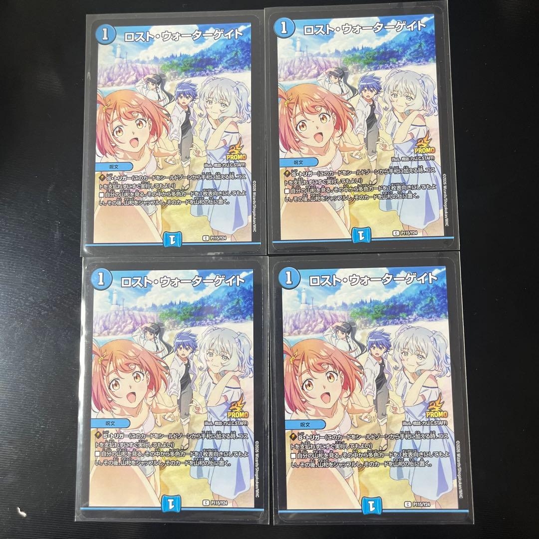 ロスト・ウォーターゲイト　プロモ　ビッグエコー　4枚