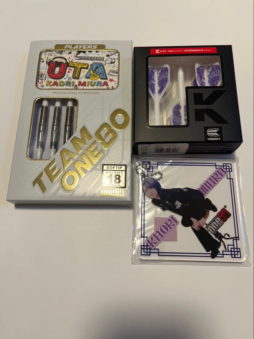 ONE80 KAORI MIURA ダーツセット(キャプテンさん購入)