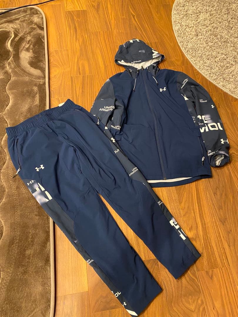 Under Armour ネイビー ジャージ上下セット