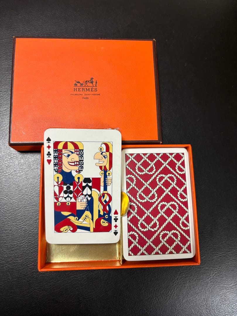 HERMES アートワーク トランプ 2デッキ