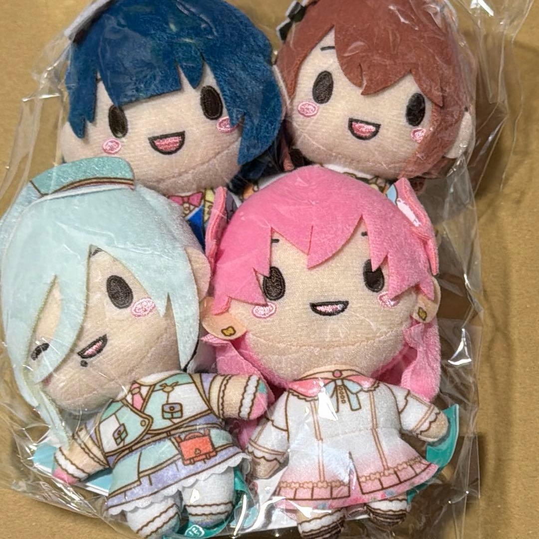 プロジェクトセカイ　ふわぷちマスコット　モモジャンサンリオコラボ　4種セット