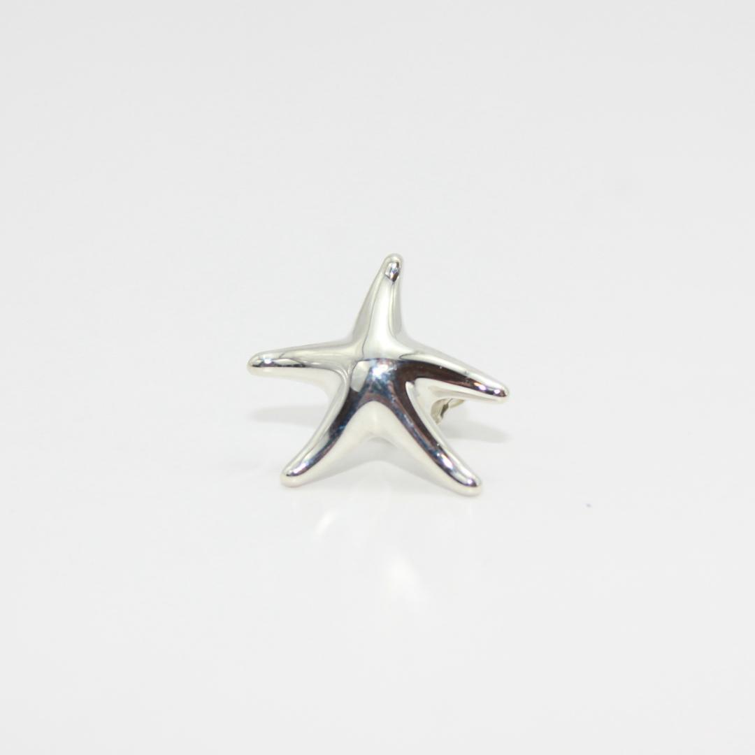 美品 Tiffany&Co. ティファニー スターフィッシュ シルバー ピアス