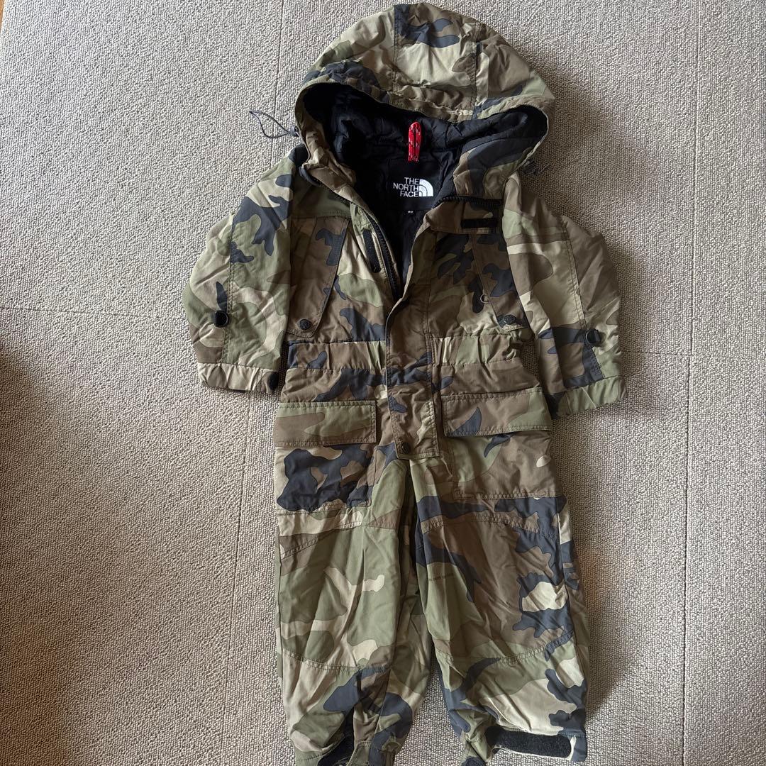THE NORTH FACE 迷彩 スキー スノーボードウェア（子ども用）