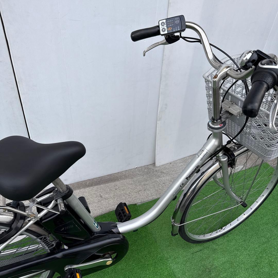 Panasonicパナソニック電動アシスト自転車26インチ8.9Ahシルバー