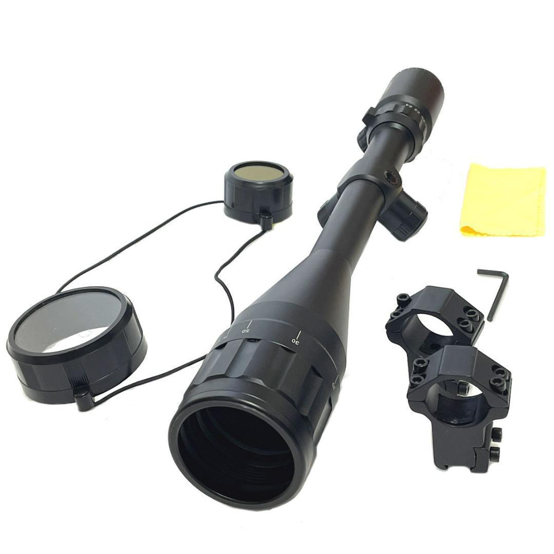 Bestsight製 実銃用 スコープ 24倍 6-24x50 11mmリング含
