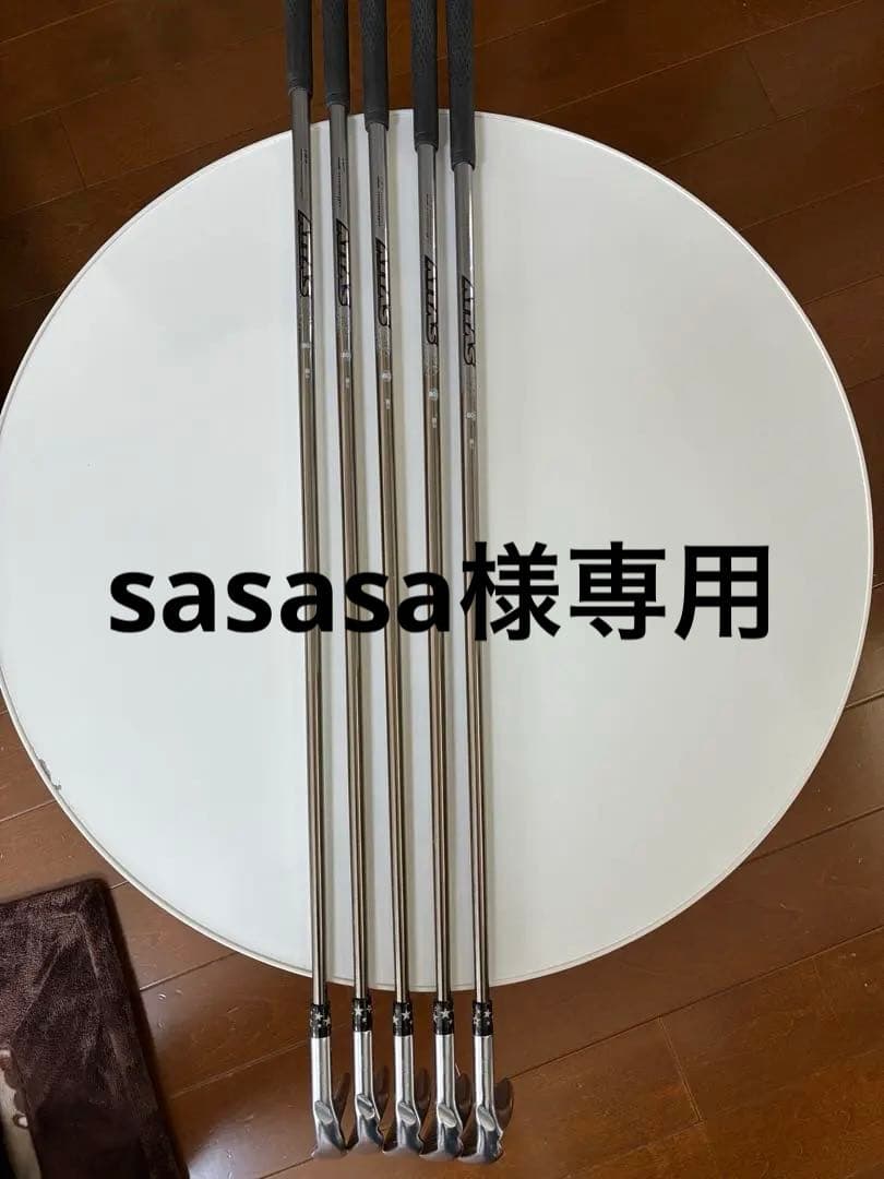 sasasa　PINGi210アイアン 6-W シャフトATTAS80
