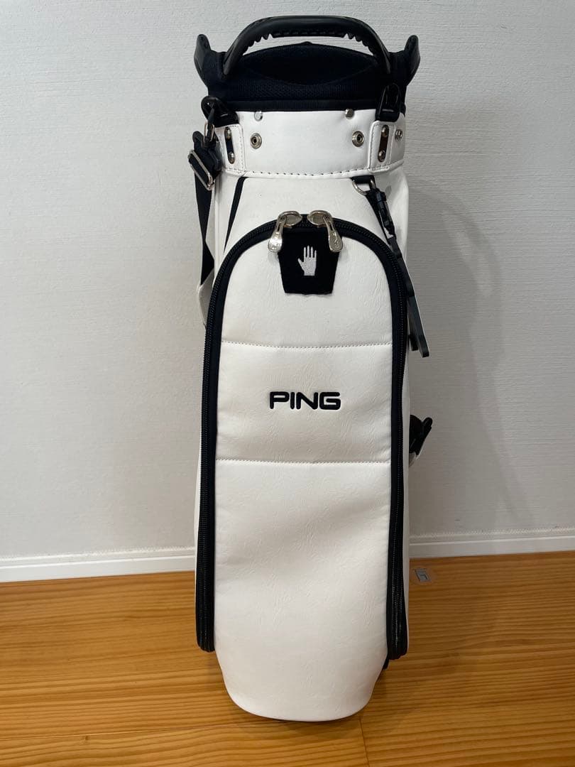 PING キャディバッグ ホワイト