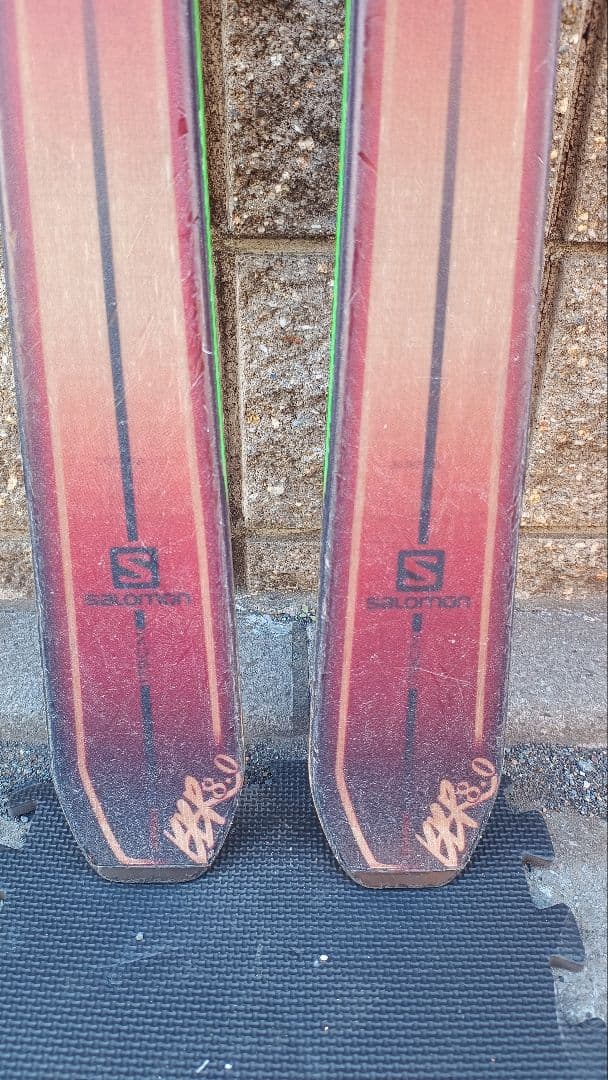 SALOMON BBR 8.0 179cm セミファット スキー