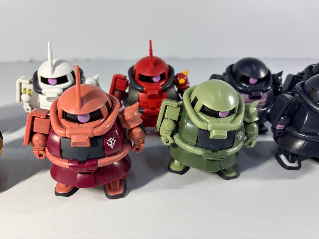 機動戦士ガンダム EXCEED MODEL SD-MS ザク 10体