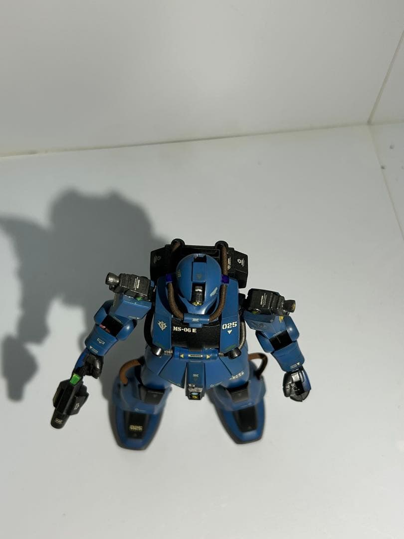 プラモデル　ガンプラ　組立済　旧 1/144 強行偵察型　全塗装　改修　完成品
