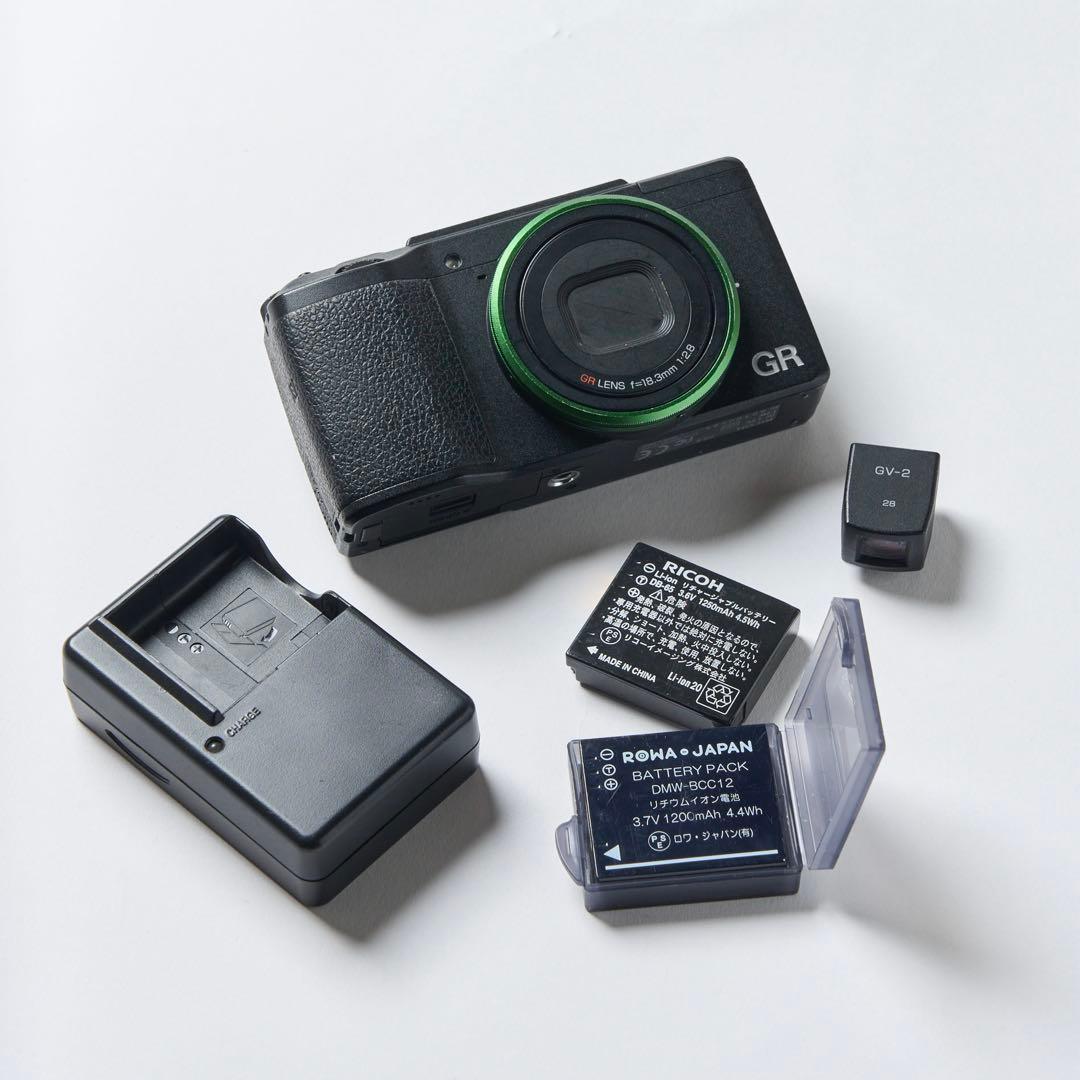 RICOH GR2 GRII gv-2ファインダー付き