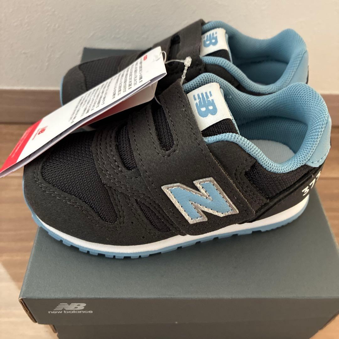 14cm New Balance J373 ブルー&15cm ブラウン　2足