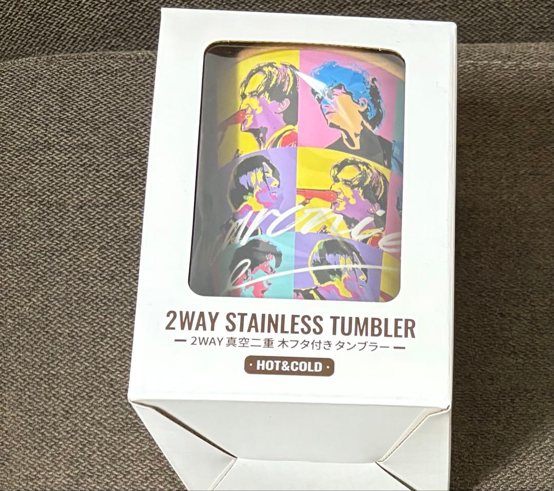 マカロニえんぴつ ハートアップ 2wayタンブラー　限定グッズ
