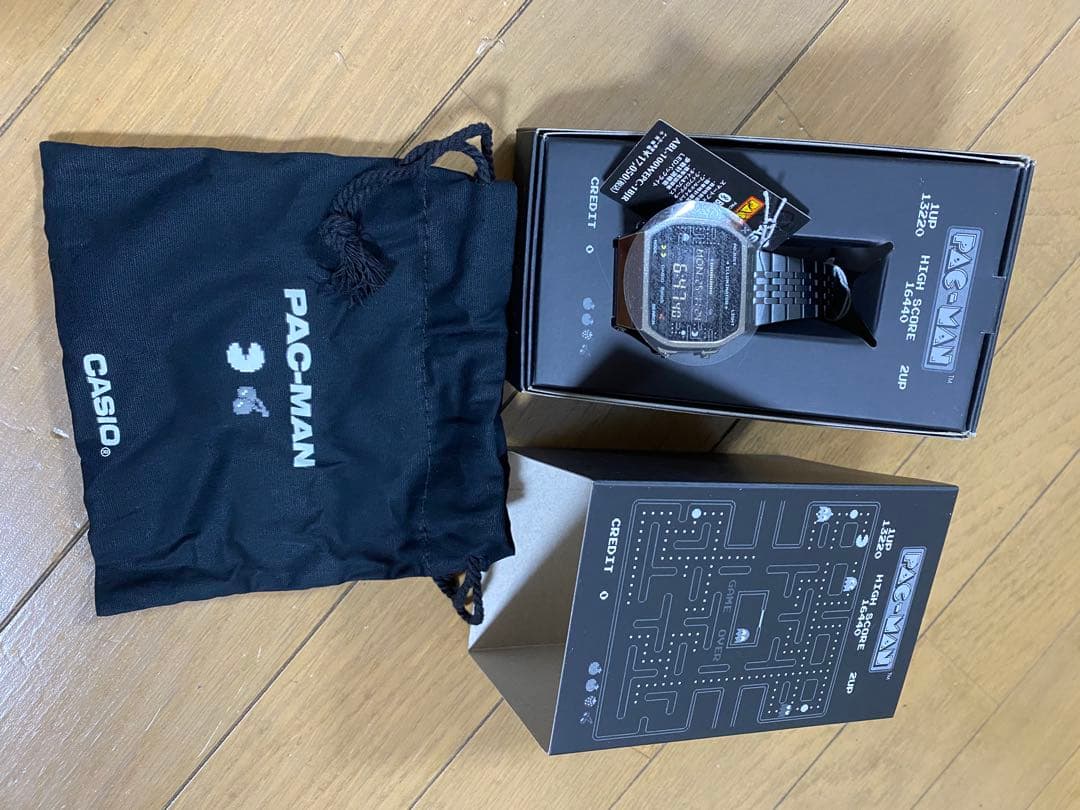 ぴ*ん様 CASIO PAC-MAN ABL-100WEPC-1B