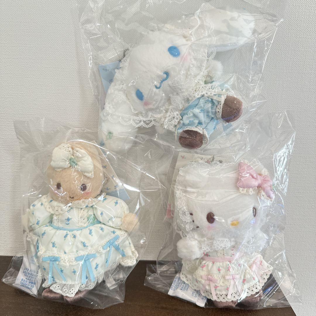 新品　フォレストレースデザインシリーズ　マスコットホルダー　キティ　シナモン