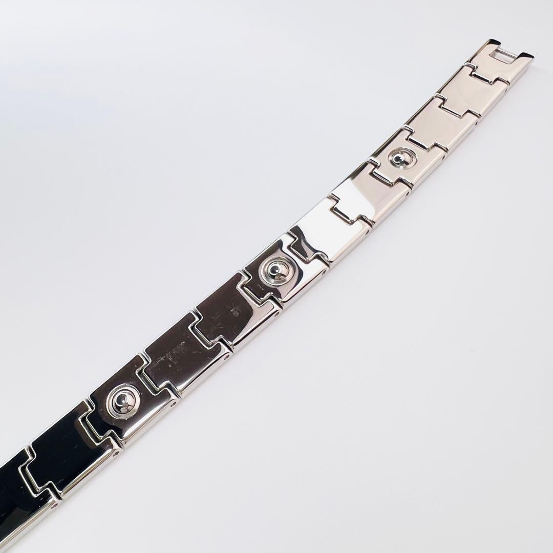 美品♪ PHITEN ファイテン チタン ブレスレット ミクロチタンボール.
