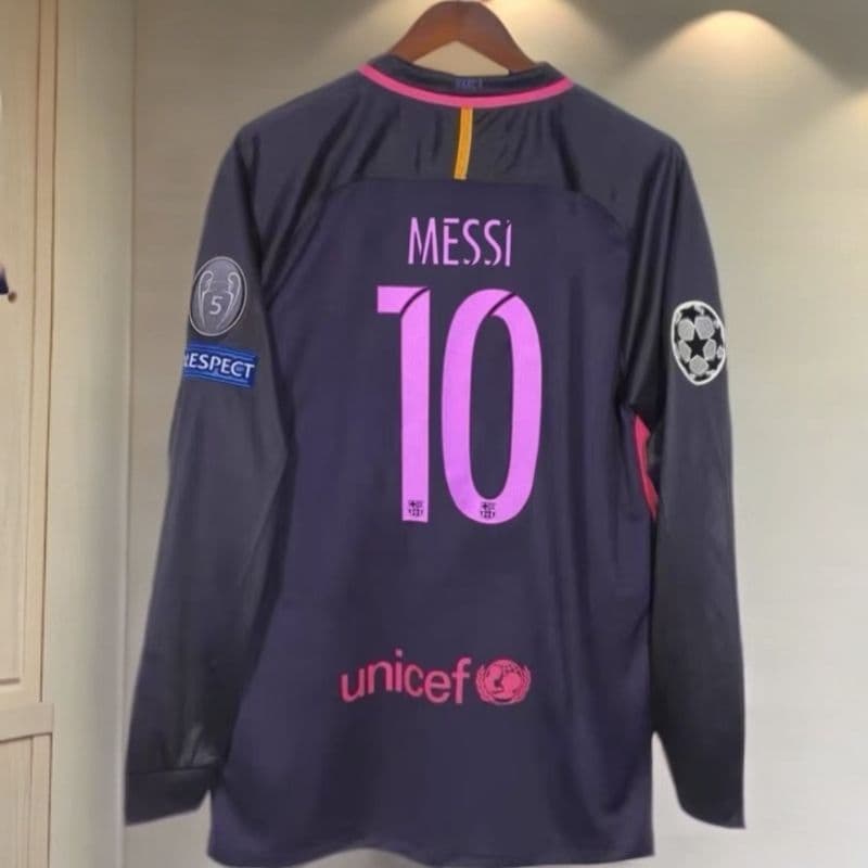 16-17 バルセロナ MESSI 10番 長袖ユニフォーム