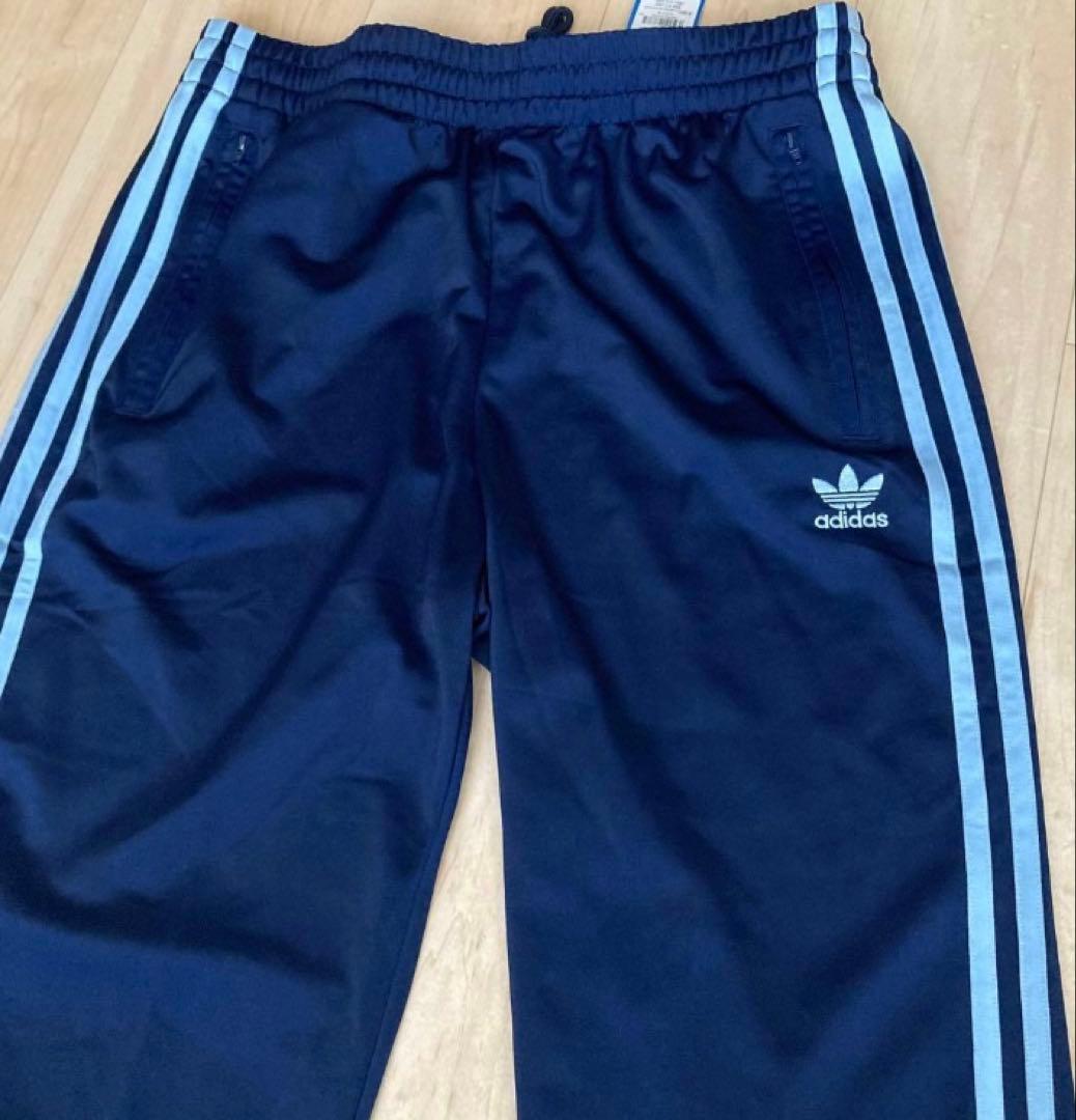 新品未使用y2k常田大希adidasジャージトラックパンツネイビー×ブルー　L