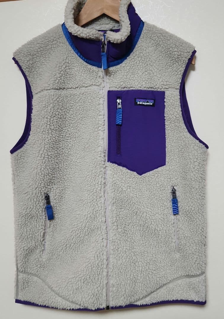 パタゴニア patagonia レトロX ベストペリカン パープル