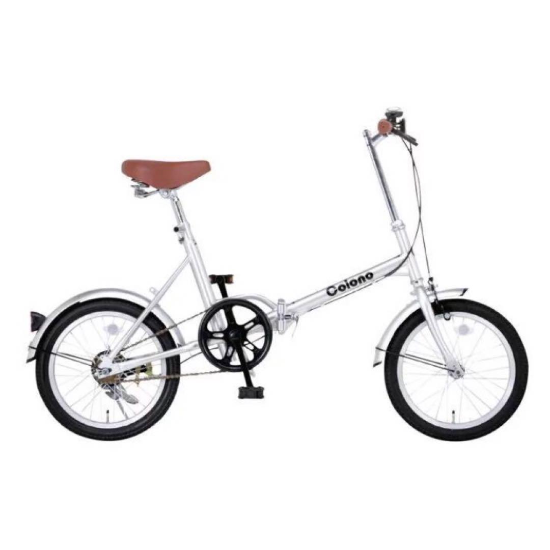 中古美品✨折り畳み自転車　16インチ　福岡