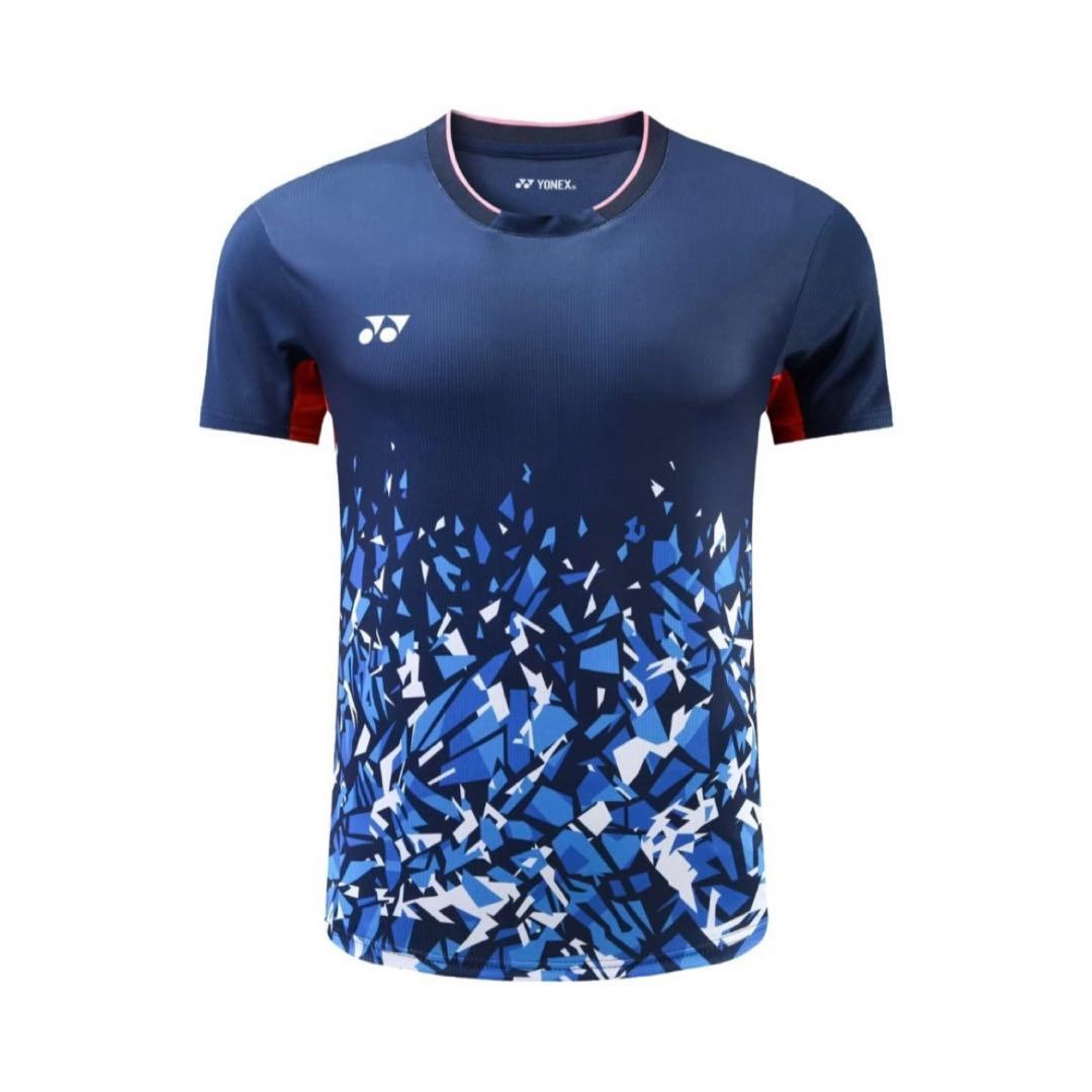 ヨネックス　YONEX ゲームシャツ　新品　サイズLブルー