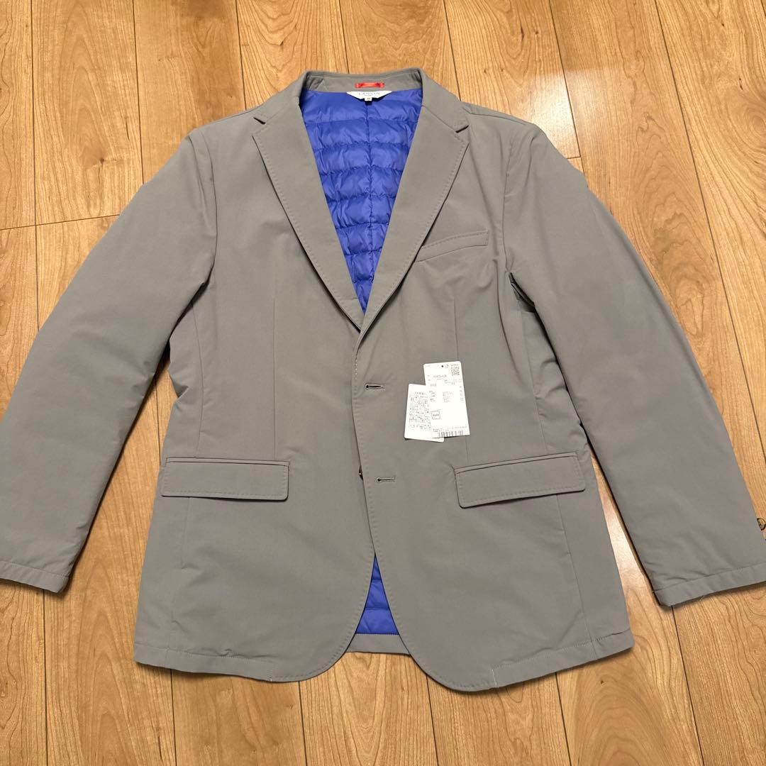LANVIN Sport ゴルフダウンブレザー42 薄グレー【未使用品】