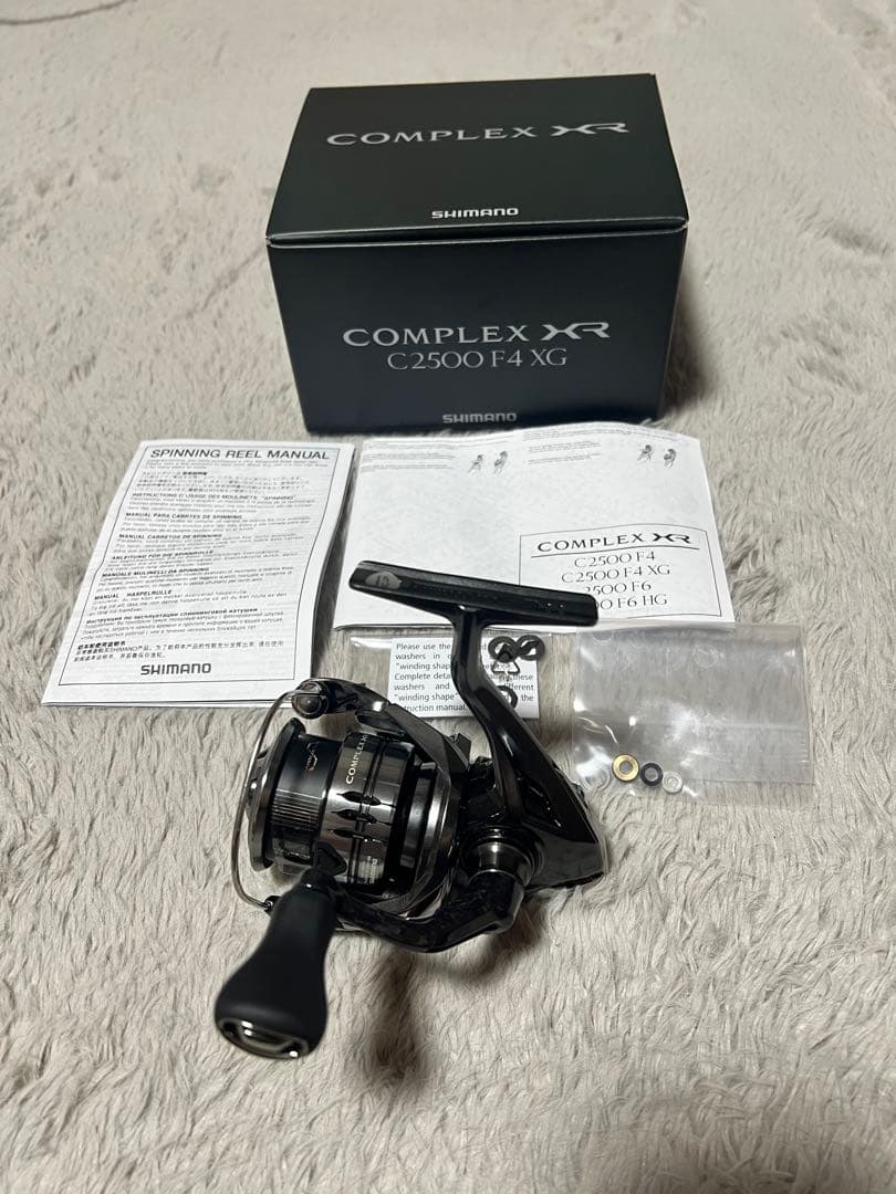 25 コンプレックスXR C2500F4XG ベアリング追加済み 極美品 シマノ