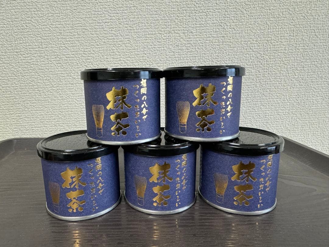 八女抹茶20g 5缶入りセット