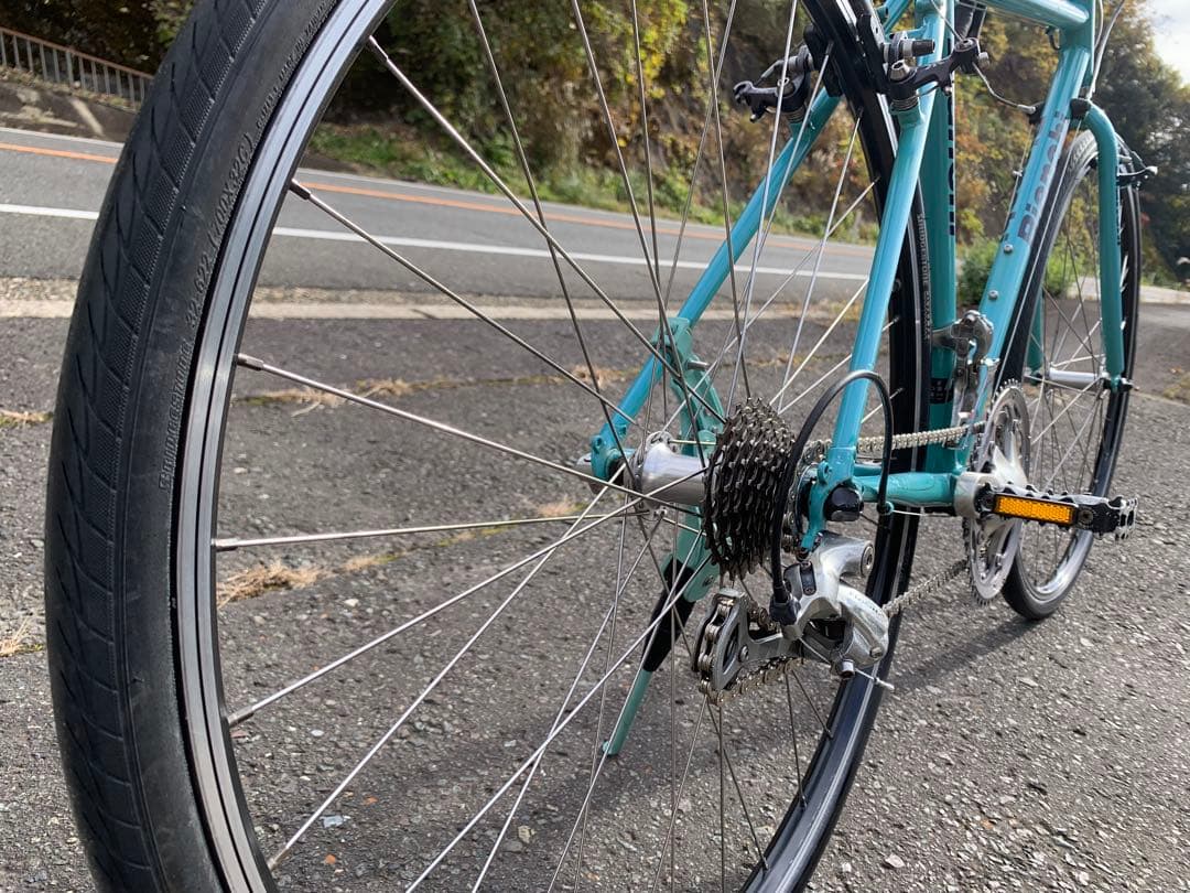 【即乘】送料無料BianchiロードバイクLupo SHIMANO3X9S27速