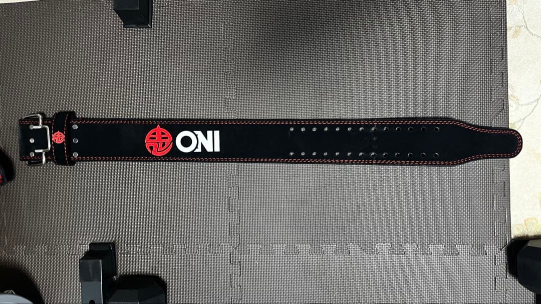 ONI ウエイトトレーニング パワーベルト　M
