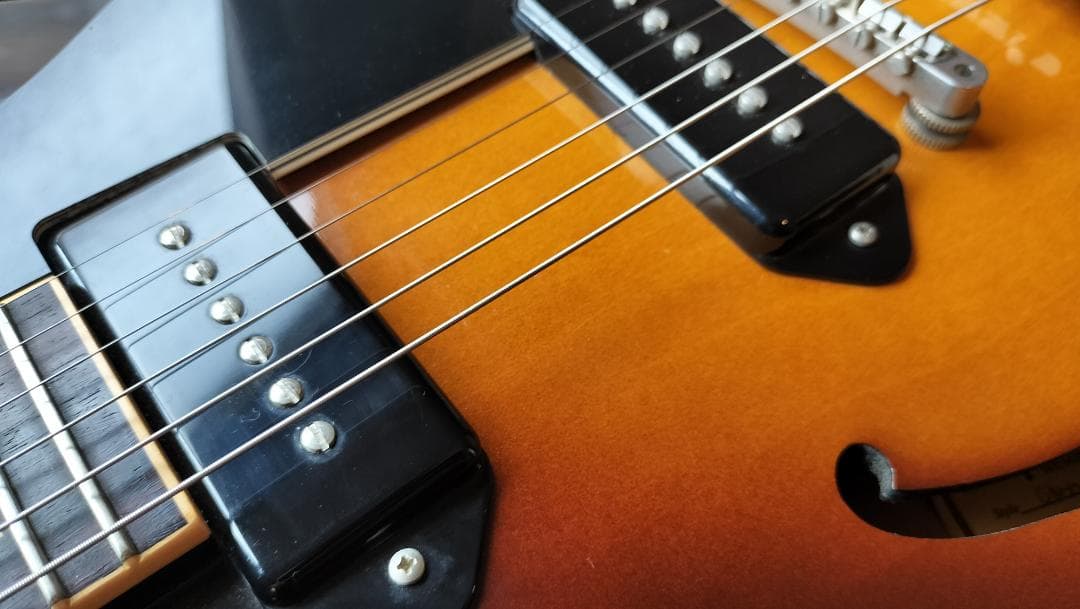 【美品】Gibson ES-330 フルアコ P-90 ハードケース