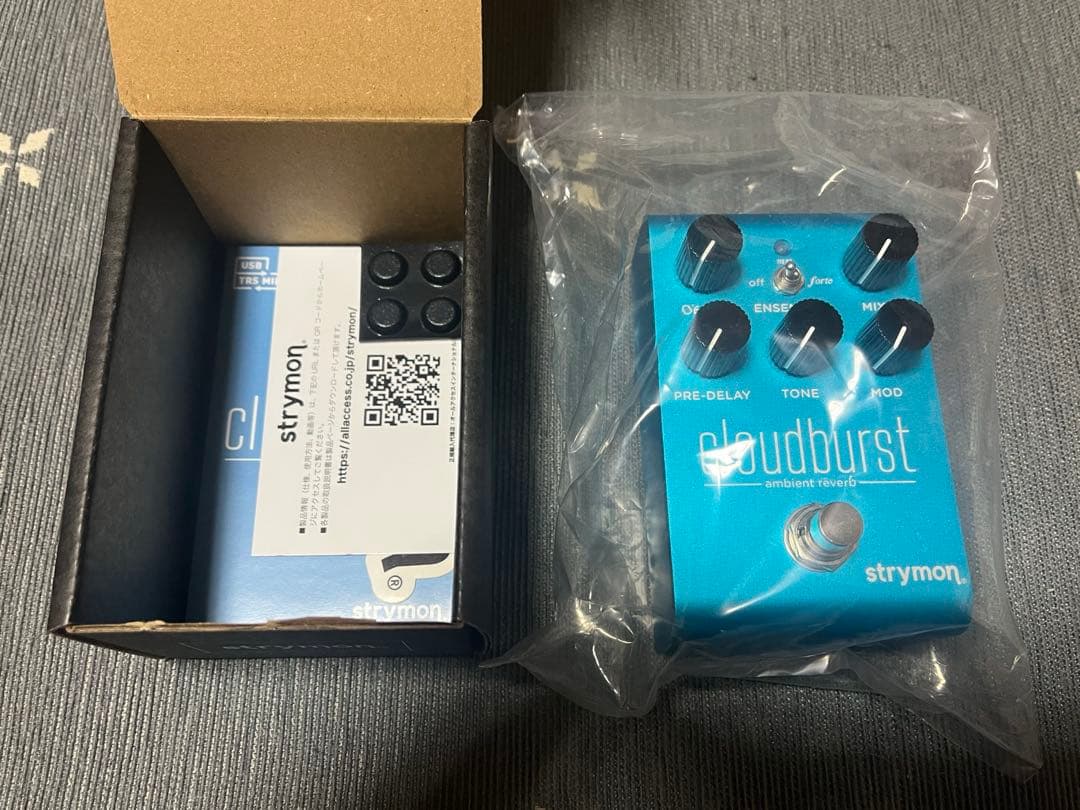 STRYMON Cloudburst エフェクター　リバーブ