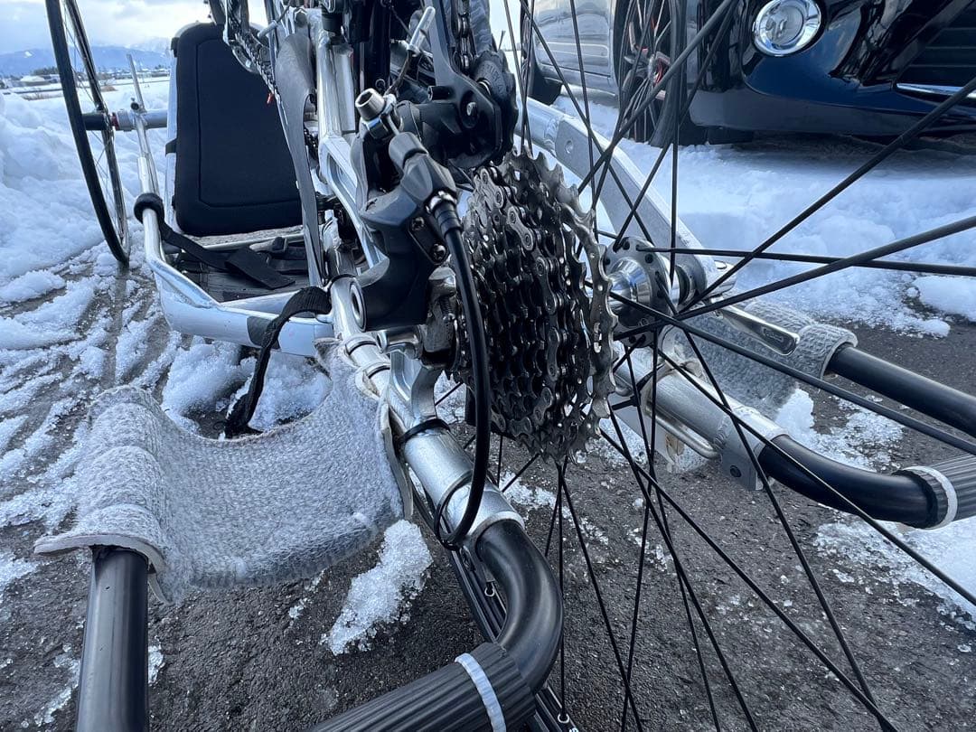 OX ENGINEERING ハンドサイクル 3×10速 競技使用車