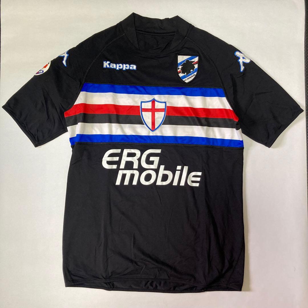 【美品】サンプドリア 09/10 3rd ユニフォーム 半袖 Mサイズ サッカー