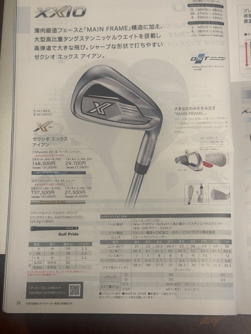 最安値！新品！ゼクシオ エックス SW 56度【S200】2024 XXIO X